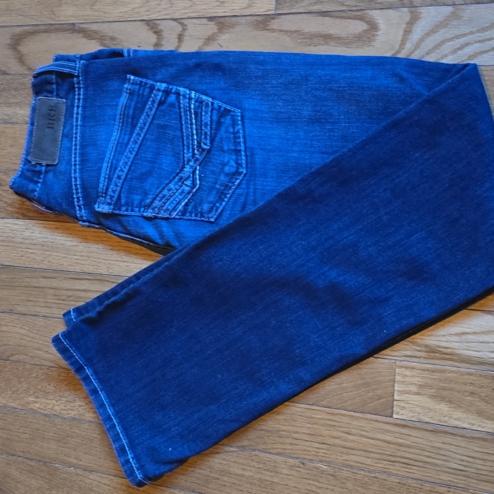 Buckle BKE Womens Deep Blue Straight Jeans